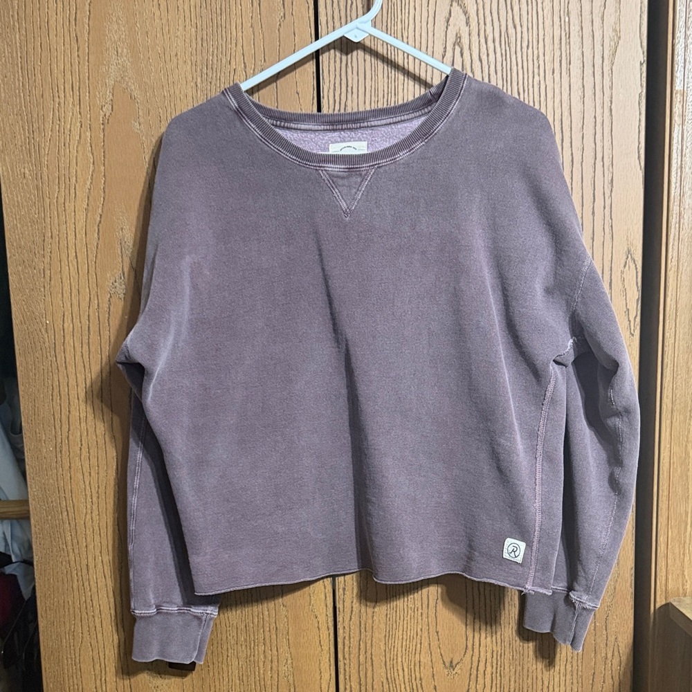 Casual Women's Mauve Sweatshirt
